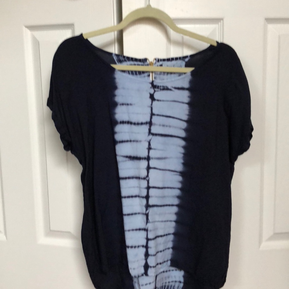 Pullover blouse 100% rayon/ barely worn